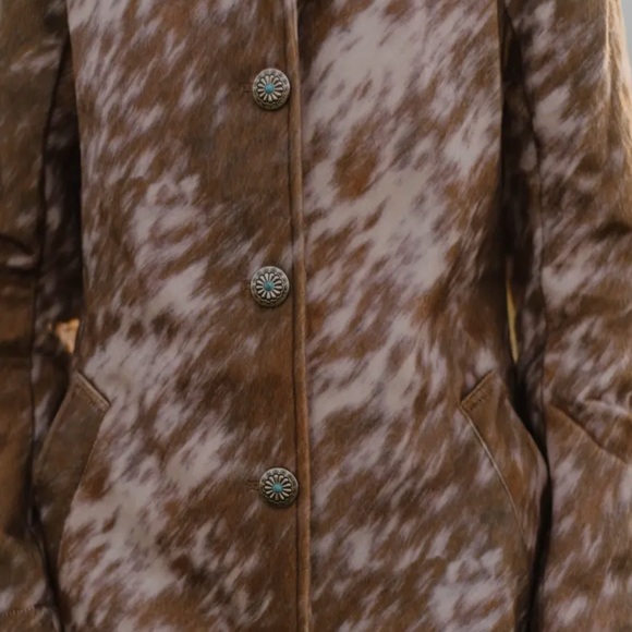 Cows Come Home Trench Coat - Picture 2 of 3